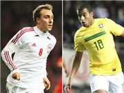 Bóng đá anh, ngoại hạng anh, lịch thi đấu euro 2012, 20h30 ngày 26/05, Đan Mạch - Brazil: Vì EURO, vì Thế vận hội